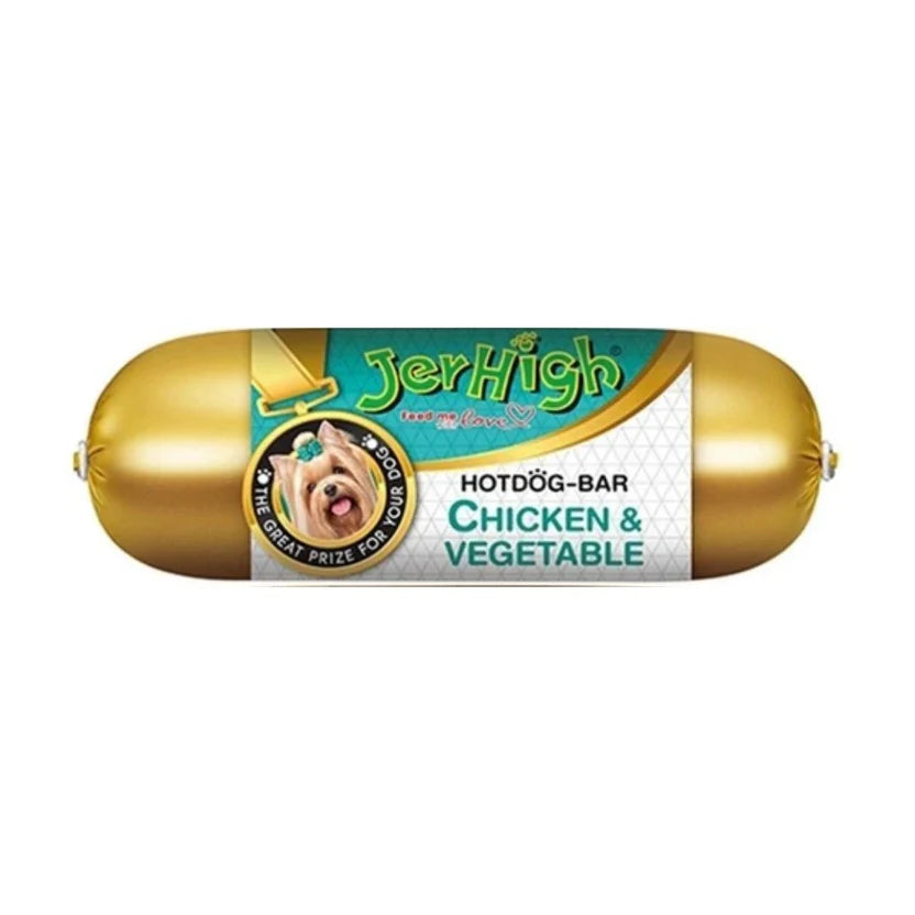 JerHigh Hotdog Bar Dog Treat