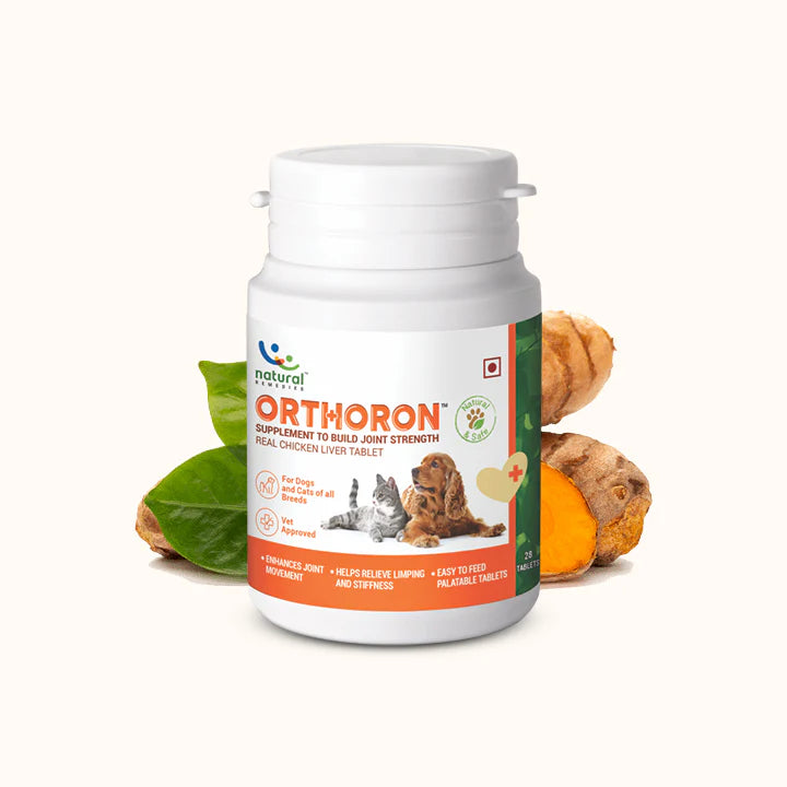 Naturals Orthoron Tablet Pet Joint Supplements Tablets for Dogs & Cats
