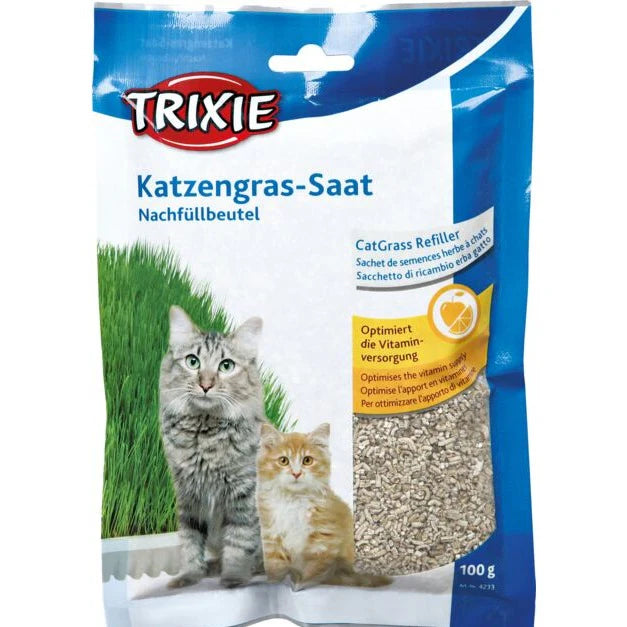 Trixie Organic Soft Grass Bag for Cats