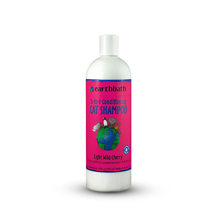 Earthbath 2-in-1 Conditioning Cat Shampoo