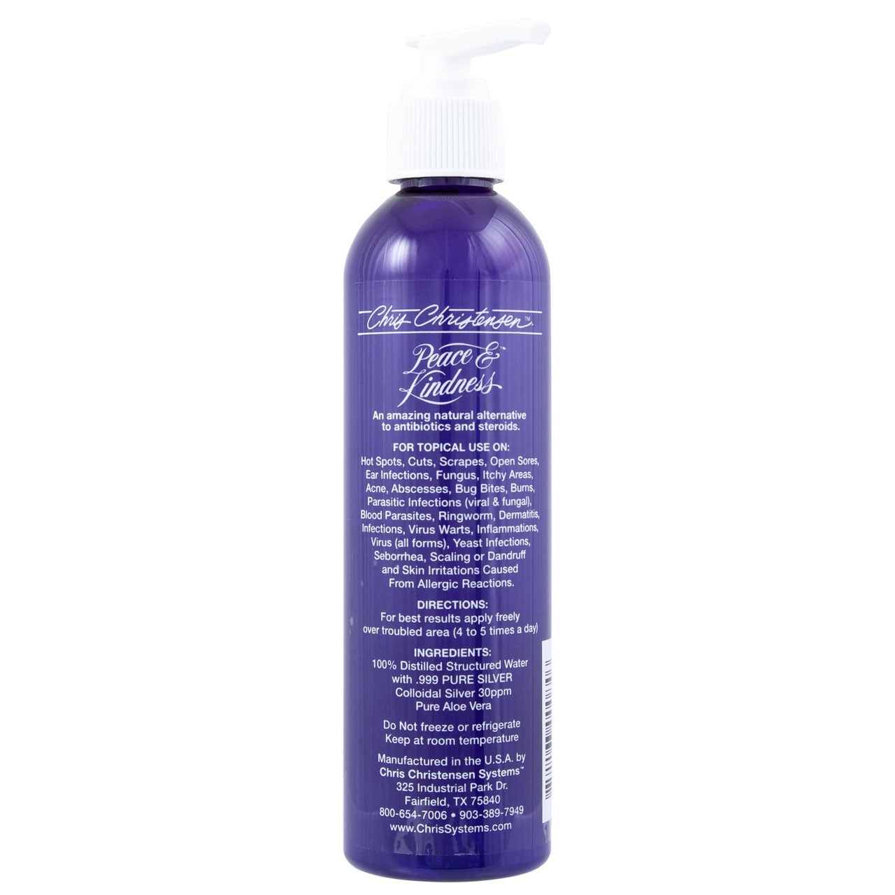 Chris Christensen Peace & Kindness Colloidal Silver Gel