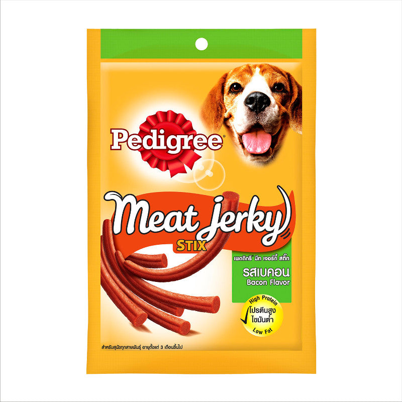 Pedigree Meat Jerky Bacon Stix Adult Dog Treats