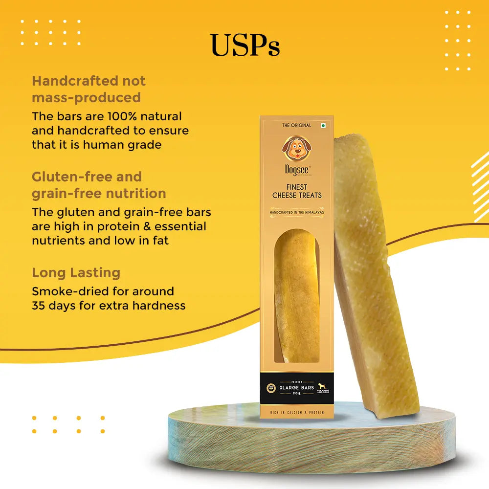 Dogsee Singles Extra Large Dental Chew Bar for Dogs