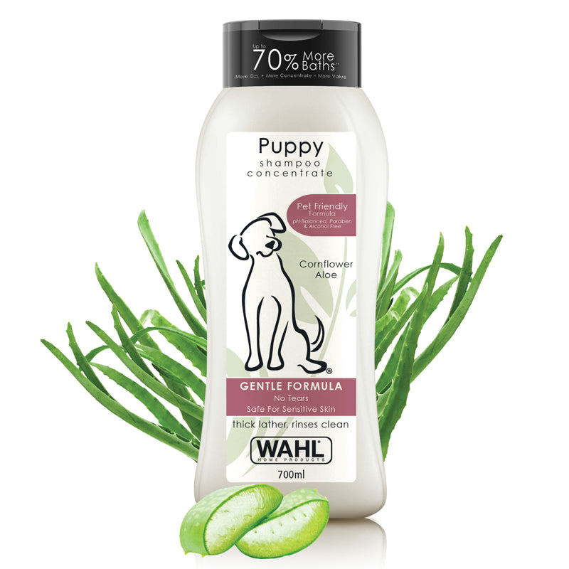 Wahl Concentrated Shampoo with Cornflower and Aloe for Puppy