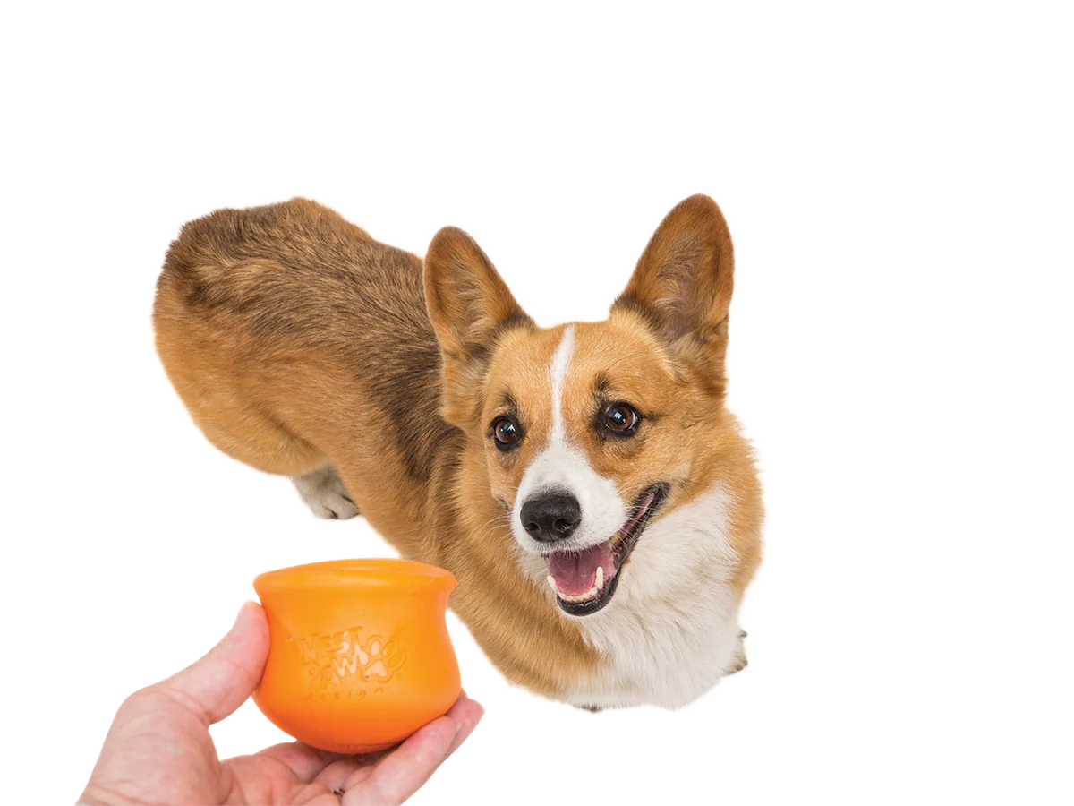 West Paw Zogoflex Toppl Dog Treat Toy