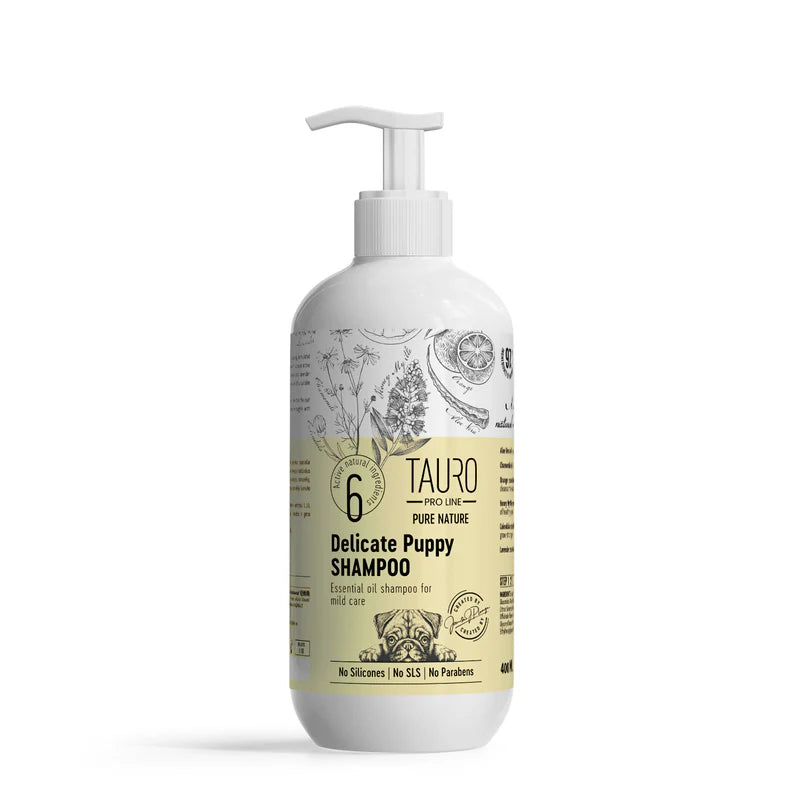 Tauro Pro Line Pure Nature Delicate Puppy & Kitten Gentle Coat Shampoo for Puppies and Kittens