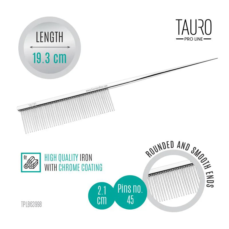 Tauro Pro Line Comb Metallic with Tail