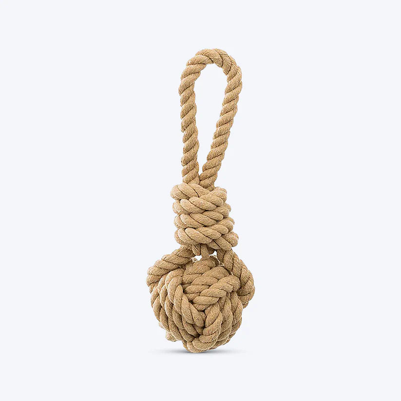 Trixie Be Nordic Knot Ball on A Rope Toy for Dogs