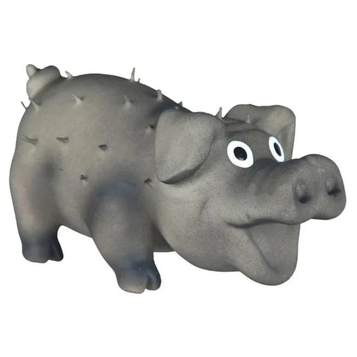 Trixie Bristle Pig Latex with Sound Toy for Dogs