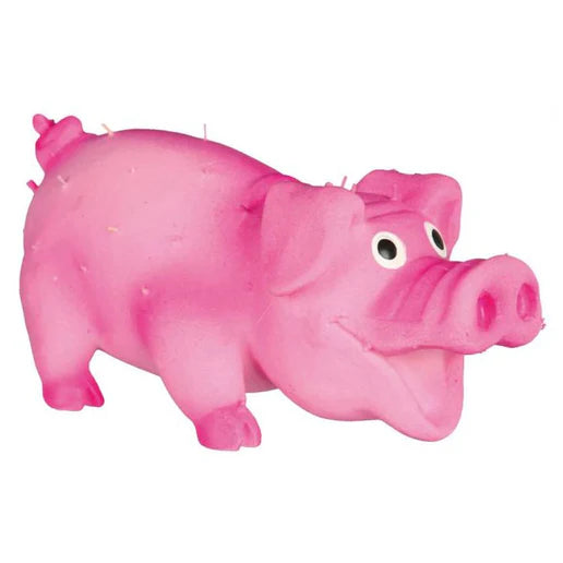 Trixie Bristle Pig Latex with Sound Toy for Dogs