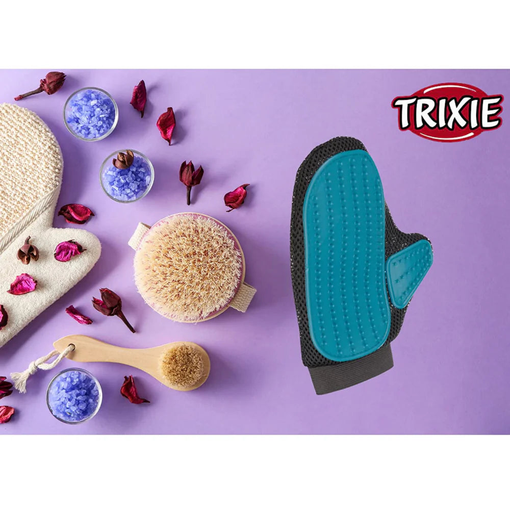 Trixie Fur Care Massage Glove for Dogs and Cats
