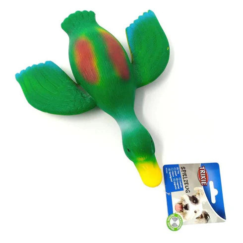 Trixie Duck Latex with Orginal Animal Sound Toy for Dogs