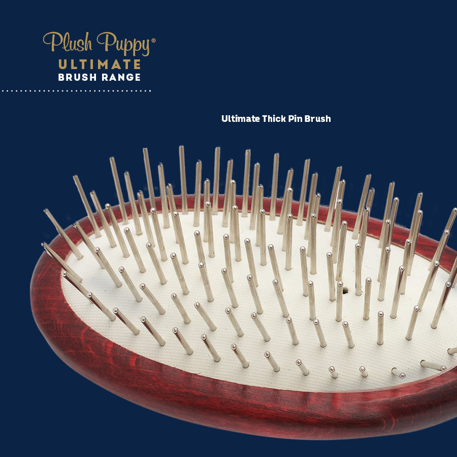 Plush Puppy Ultimate Thick Pin Brush