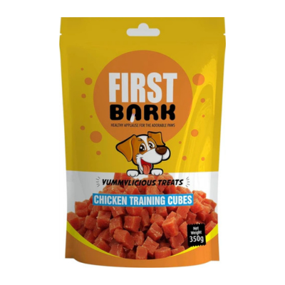 First Bark Chicken Cube Dog Treat