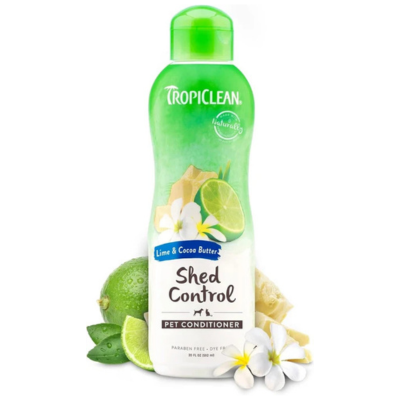 TropiClean Lime and Cocoa Butter De-Shedding Pet Conditioner