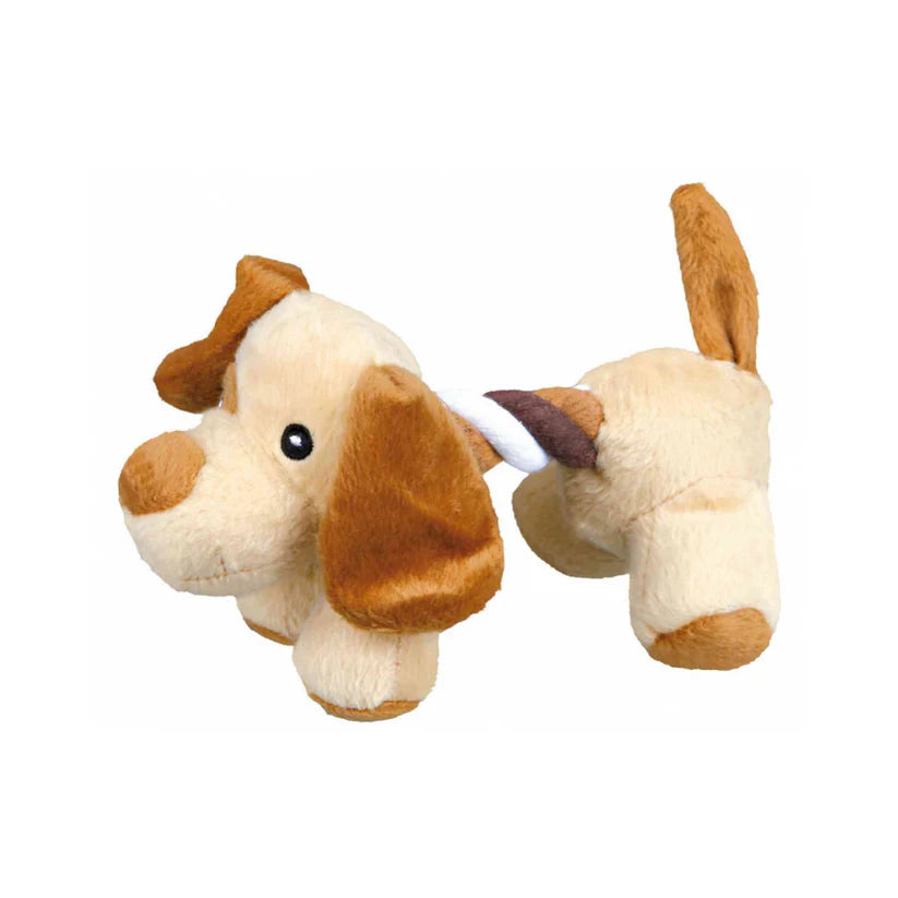 Trixie Animal Figures with Rope Dog Toys
