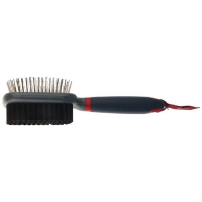 GiGwi Nylon Bristles & Pins Double Sided Brush for Dogs and Cats