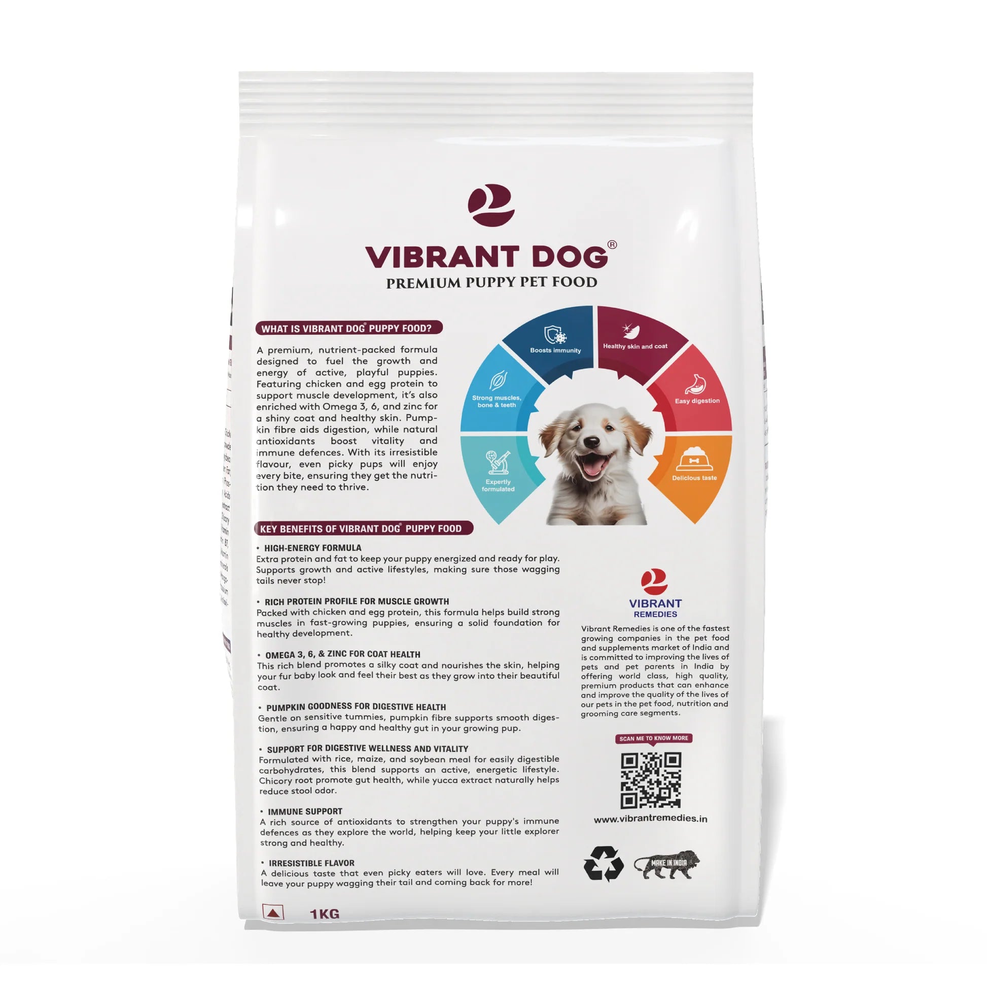 Vibrant Dog Premium Puppy Dog Dry Food