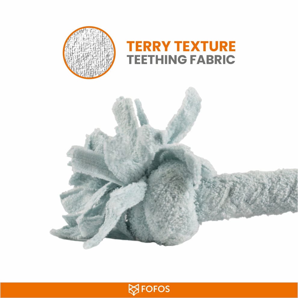 Fofos Terry Rope 2Knots Puppy Toy