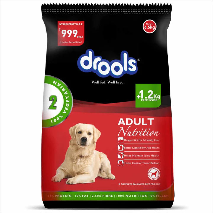 Drools 100% Veg Adult Combo Dog Dry Food