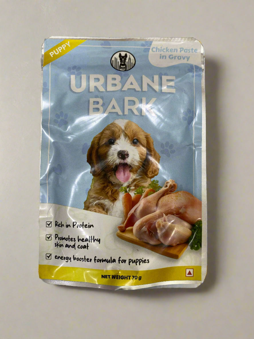 Urbane Bark Chicken Puppy Dog Wet Food