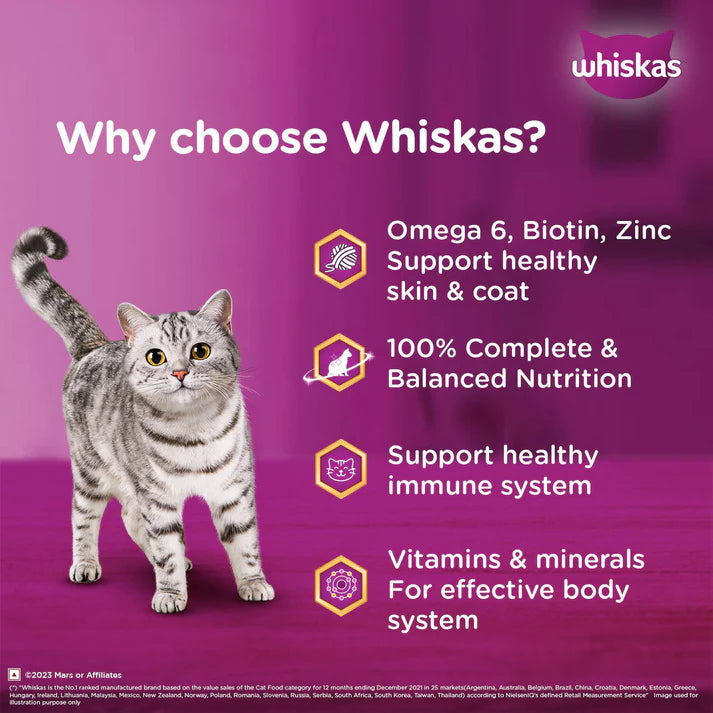 Whiskas Tuna And White Fish Adult Cat Wet Food