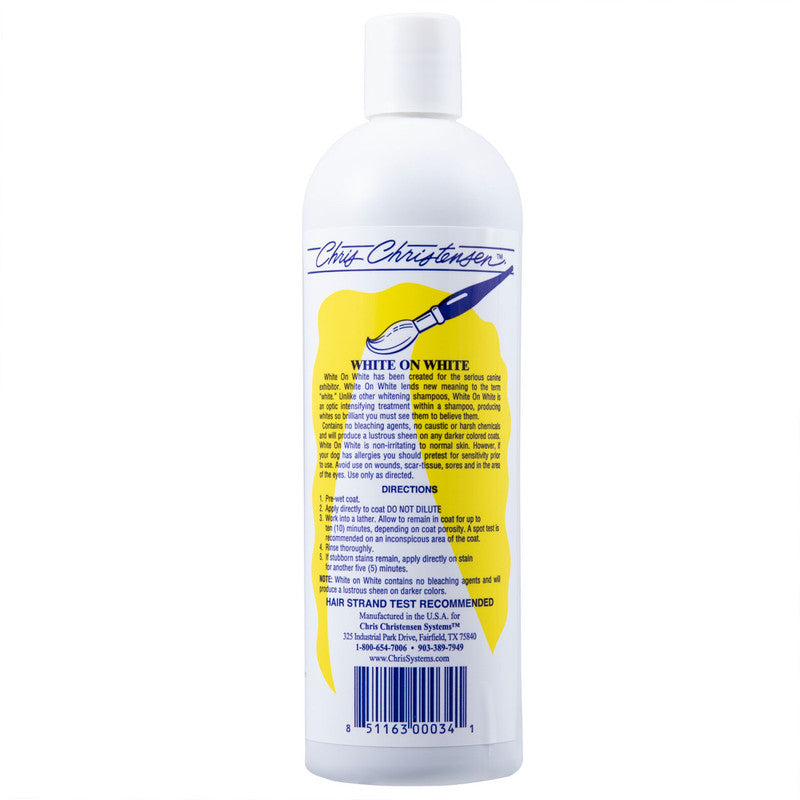 Chris Christensen White on White Shampoo for Pets