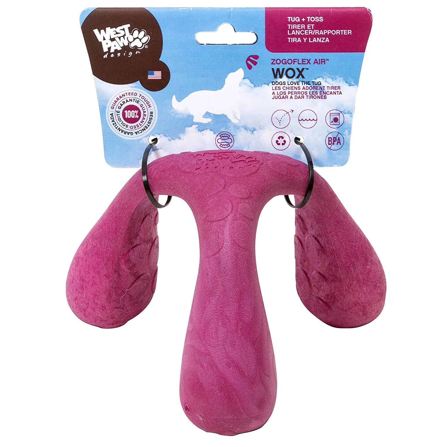 West Paw Zogoflex Air Wox Interactive Dog Toy