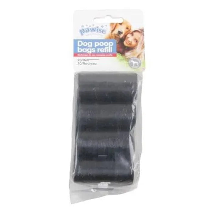 Pawise Dog Waste Bags Black