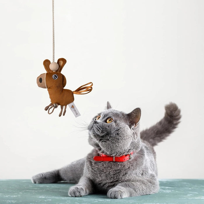 Fofos BarkButler Interactive Cat Wand Toy