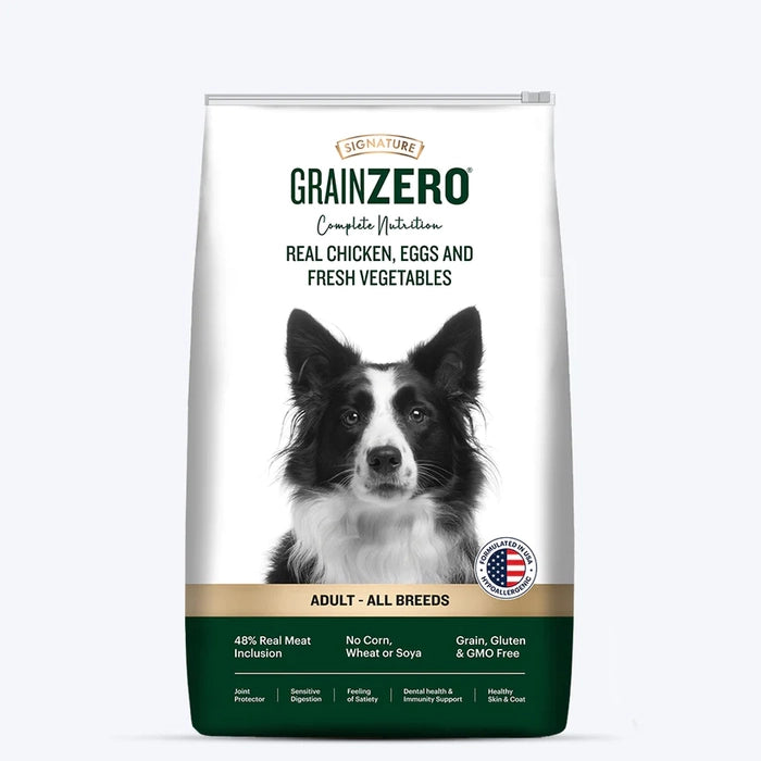 Signature Grain Zero Adult Dog Dry Food