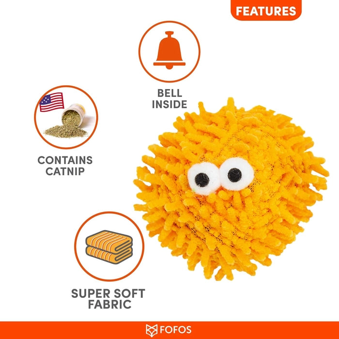 Fofos BarkButler Ball Cat Toy