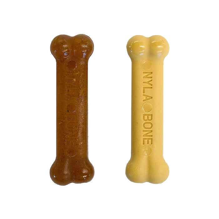 Nylabone Puppy Chew & Power Chew Bone Twin Pack