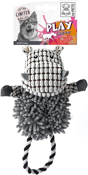 M-Pets Limited Edition Animo Hippo Dog Toy