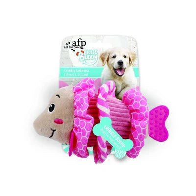 afp Little Buddy Crinkly Lelesea Toy for Dogs