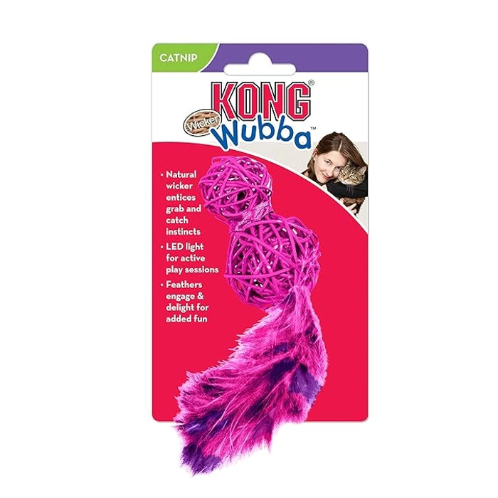 Kong Cat Wubba Natural Wicker Cat Toy
