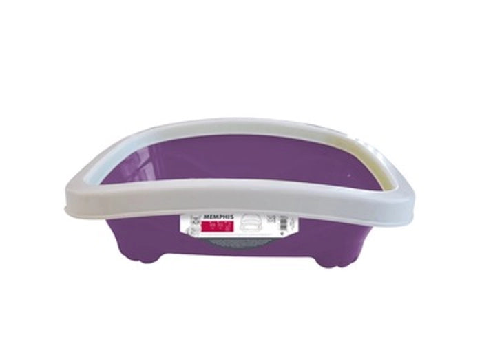 M Pets Memphis Litter Tray with Rim for Cats