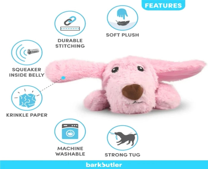 Barkbutler The Dog Plush Dog Toy