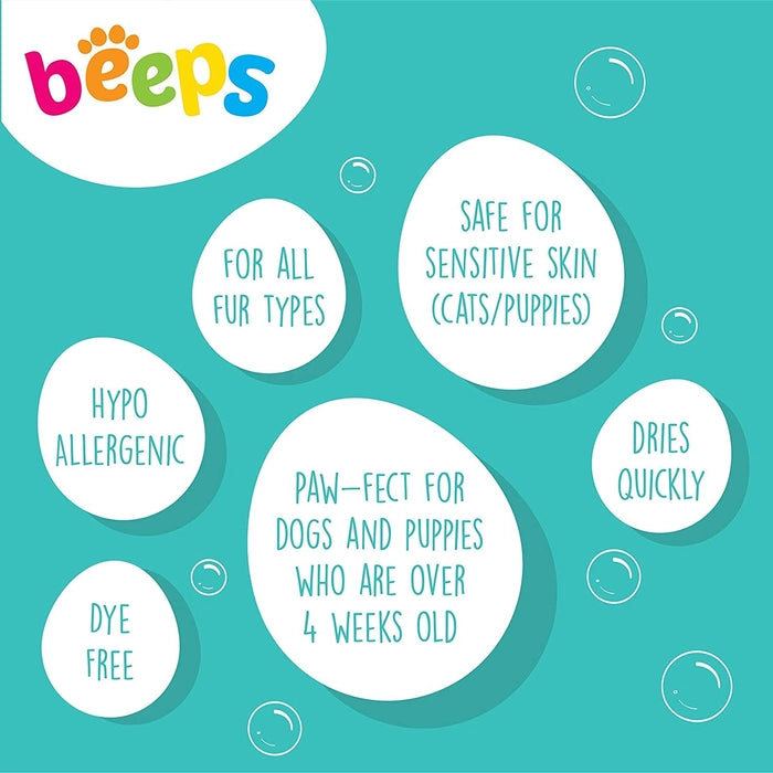 Hydra Beeps Dry Bath for Dogs