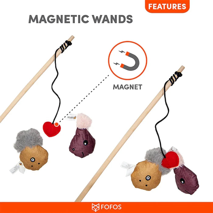 Fofos Magn Teaser Sealife Interactive Cat Toy