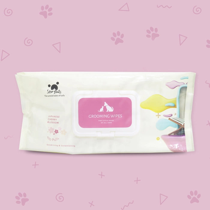Story Tails Pet Grooming Wipes