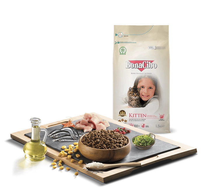 Bonacibo Kitten Cat Dry Food