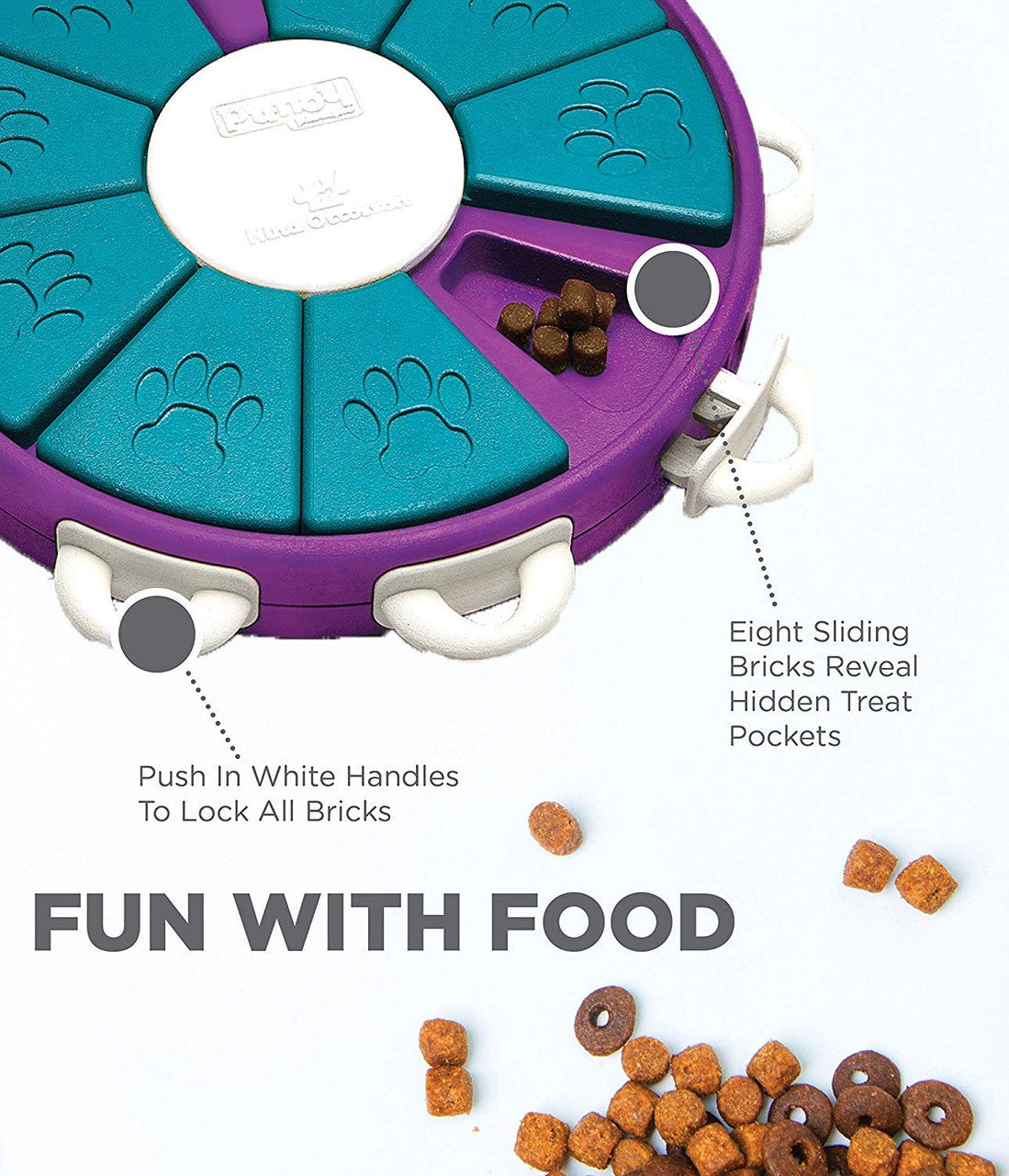 Outward Hound Nina Ottosson Dog Twister Puzzle Level 3 Toy for Dogs