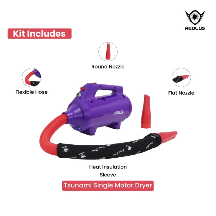 Aeolus Single Motor Dryer for Dogs