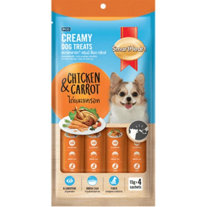 SmartHeart Dog Creamy Treats