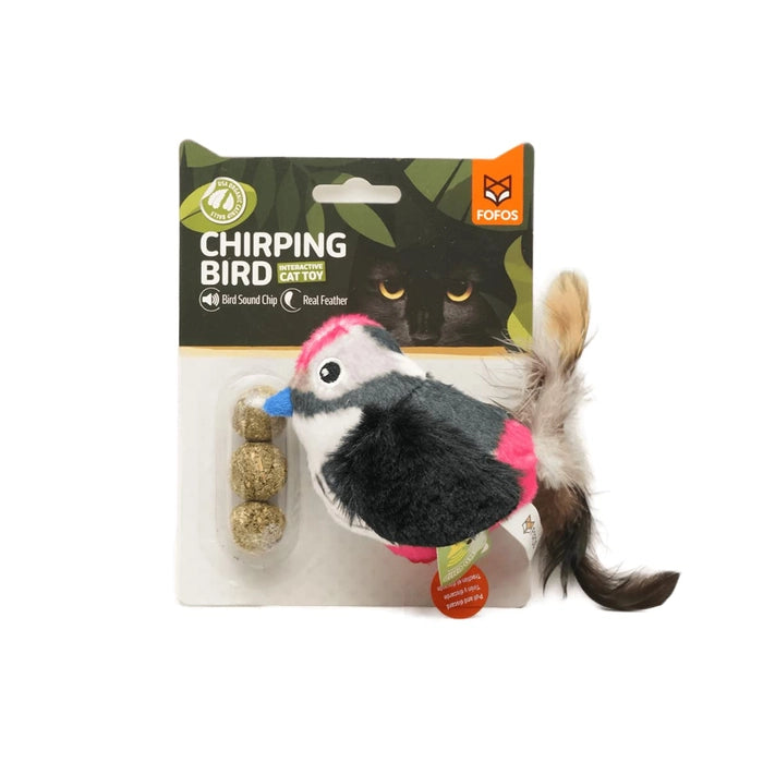 Fofos Bird with Catnip Balls Cat Toy