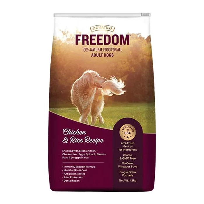 Signature Freedom Chicken & Rice Adult Dog Dry Food