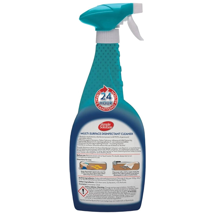 Simple Solution Multi Surface Disinfectant Cleaner for Dogs