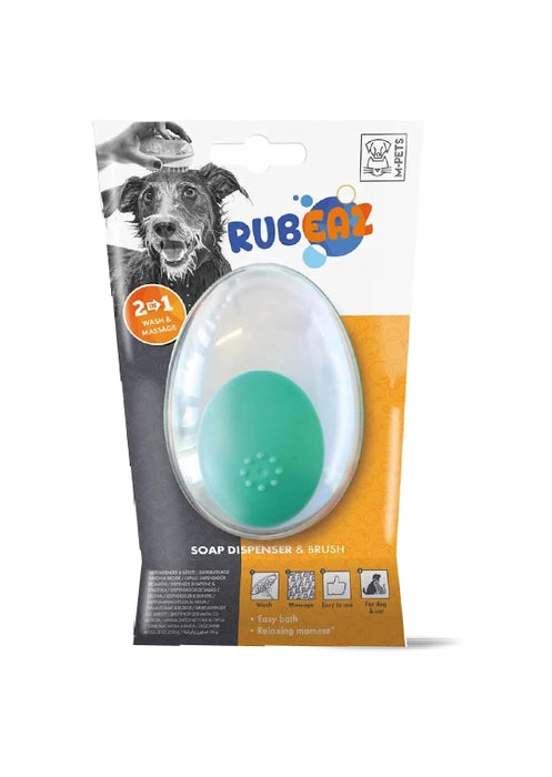 M Pets  Rubeaz Soap Dispenser & Brush