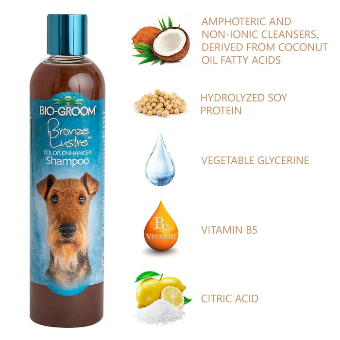 Bio Groom Bronze Luster Color Shampoo for Dogs